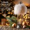 FabricLA Faux Fur Ribbon Trim Fabric - 3" Wide x 72" Long (6 FT) - Soft Christmas Fur Great for Crafting, Sewing, and Decorating - White